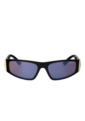 Jimmy Choo Eyewear logo-print sunglasses - Black
