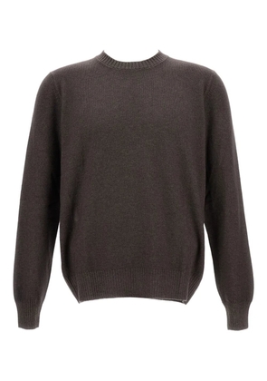 Gran Sasso fine-knit crew-neck jumper - Brown