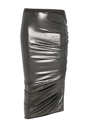 Rick Owens Lilies Svita midi skirt - Grey