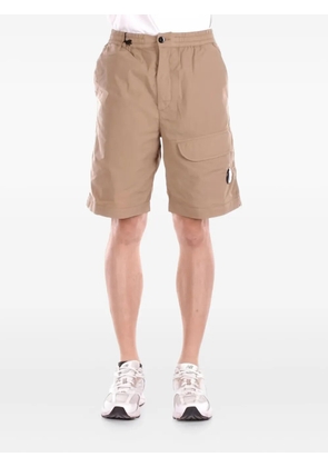 C.P. Company pocket-detail elasticated-waist shorts - Neutrals