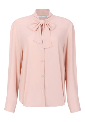 Caractère bow buttoned shirt - Pink