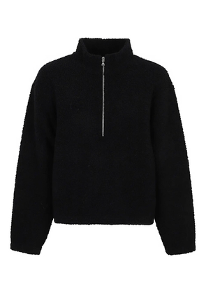 mfpen half zip sweater - Black