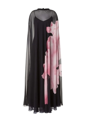 Alberta Ferretti silk dress - Black