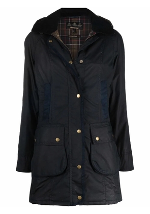 Barbour hooded parka coat - Blue