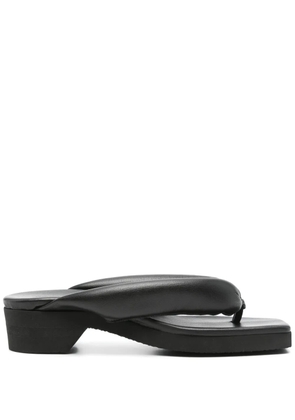 Yohji Yamamoto 40mm Geta sandals - Black