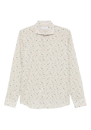 Manuel Ritz paisley-print shirt - Neutrals