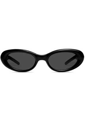 Gentle Monster Cuff oval-frame sunglasses - Black