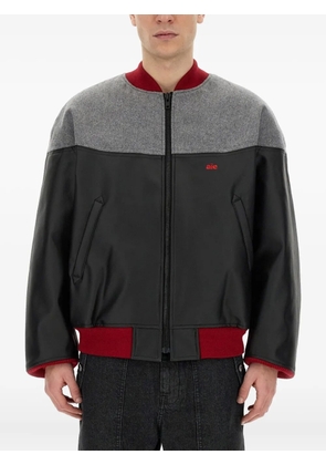 AIE colour-block bomber jacket - Black