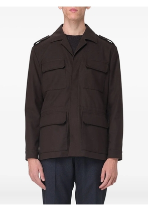 Paolo Pecora flap-pocket jacket - Brown