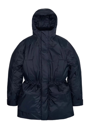 Rains hooded drawstring parka - Blue