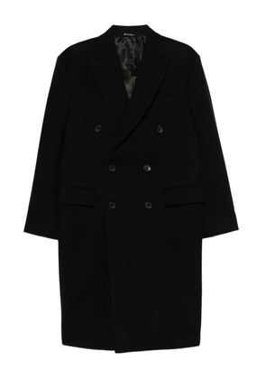 Reveres 1949 double-breasted wool coat - Black