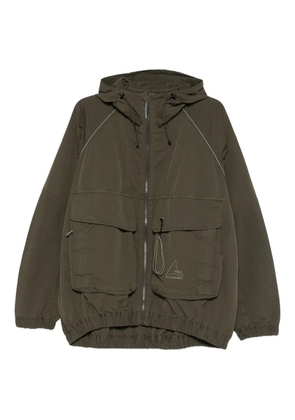 ROA x Wander Garment hooded jacket - Green