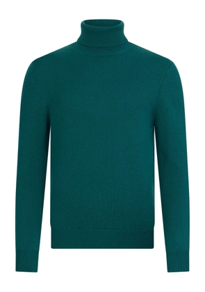 Malo roll neck sweater - Green