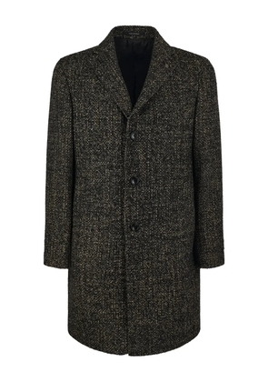 Tagliatore single-breasted coat - Black