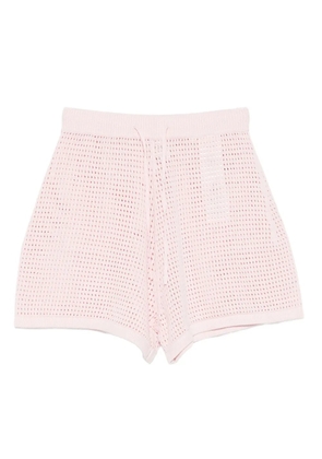 Nanushka knitted shorts - Pink