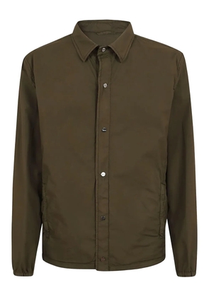 Herno press-stud fastening shirt jacket - Green