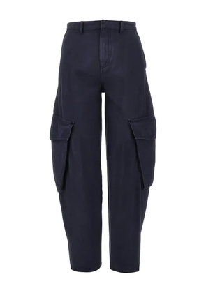 Emporio Armani cotton cargo pants - Blue