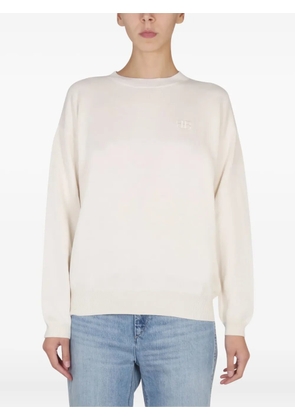 Ballantyne logo-detail sweater - White