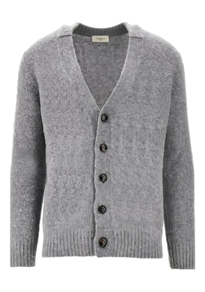 Piacenza Cashmere button-up cardigan - Grey