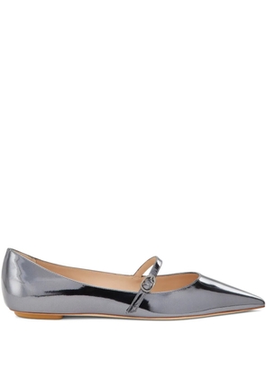 Stuart Weitzman Emily ballet flats - Silver