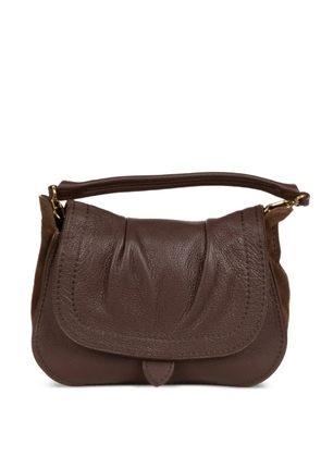 VISONA` Sella gathered shoulder bag - Brown