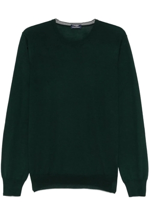Barba fine-knit sweater - Green