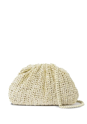 Maria La Rosa Game clutch bag - Neutrals