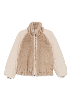 Antonelli quilted jacket - Neutrals