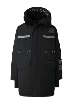 Canada Goose Snow Mantra logo hooded jacket - Black
