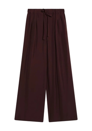 LOEWE drawstring-fastening trousers - Red