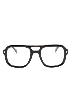 DSQUARED2 EYEWEAR Hype pilot-frame glasses - Black