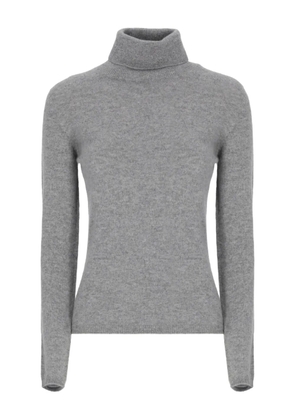 Vanisè turtleneck ribbed-trim sweater - Grey