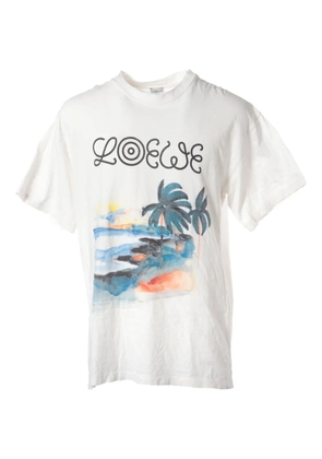 Loewe Pre-Owned 2020 graphic-print T-shirt - White