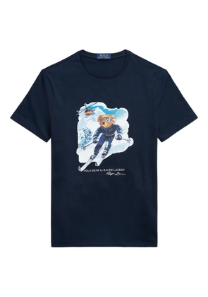 Polo Ralph Lauren graphic-print T-shirt - Blue