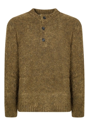 AMARÁNTO bouclé serafino sweater - Green