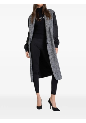 Gaelle herringbone sleeve coat - Grey