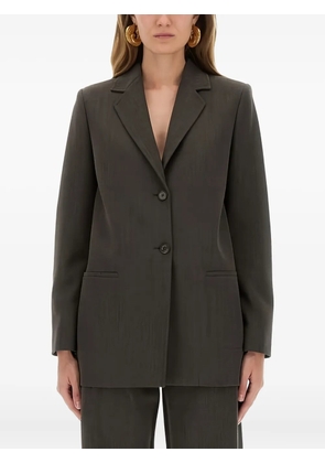 MOSCHINO JEANS single-breasted blazer - Grey