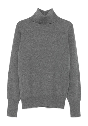 Jil Sander turtleneck cashmere top - Grey