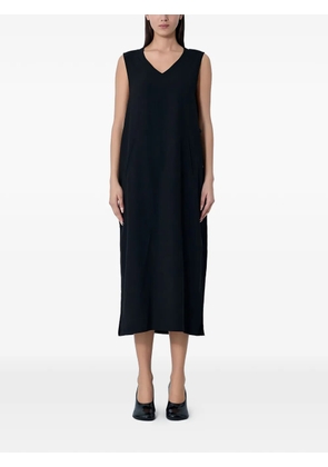 Limi Feu V-neck knitted midi dress - Black