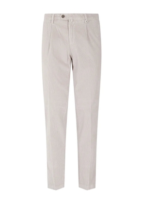 Myths pleated corduroy trousers - Neutrals