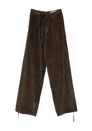 White Sand drawstring-waist pants - Brown
