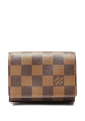 Louis Vuitton Pre-Owned 2006 Damier Èbene canvas wallet - Brown