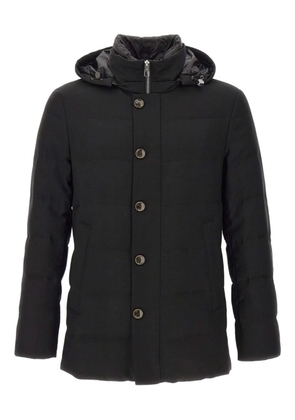 Montecore removable-hood coat - Black