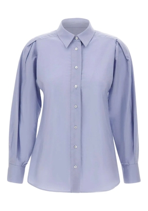 Marella Orlaya puff-sleeves shirt - Purple