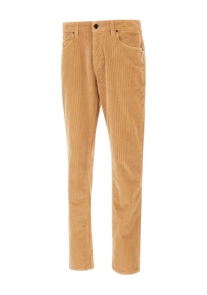 Re-Hash five-pockets corduroy regular trousers - Neutrals