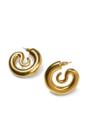 Panconesi spiral-shape earrings - Gold