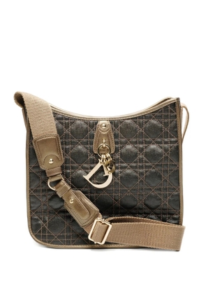 Christian Dior Pre-Owned 2010 Cannage-quilting cross body bag - Black