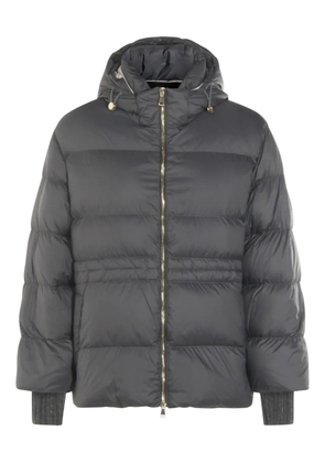 Fabiana Filippi hooded puffer jacket - Black