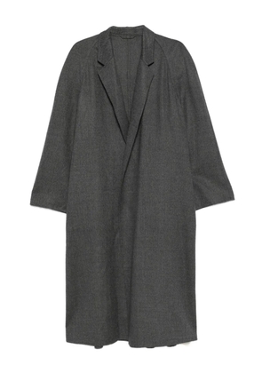 Carven wool single-breasted coat - Grey