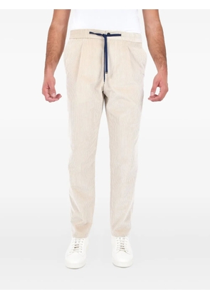 Drumohr corduroy drawstring trousers - Neutrals